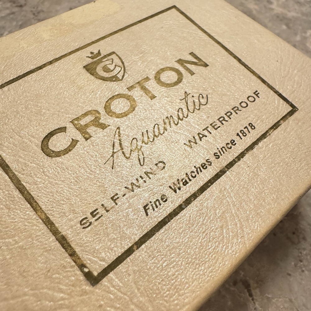 Watch Box Only Croton Box Empty Storage Display - Picture 3 of 5